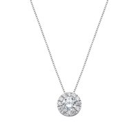 Collana Amen Donna Diamond in Argento Zircone CLLUBBBZ - CLLUBBBZ